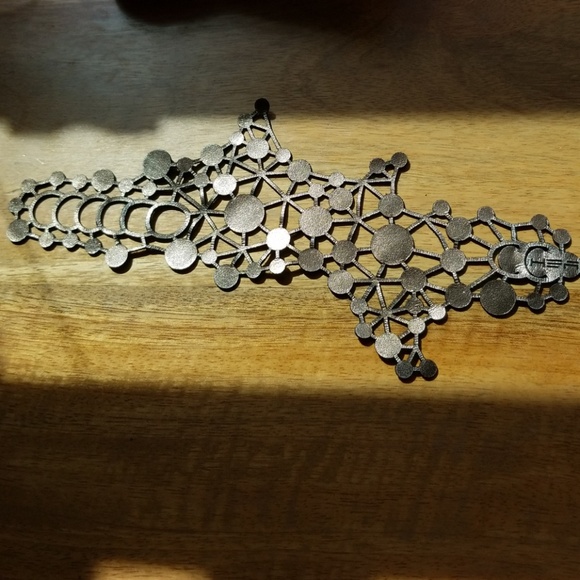 yeh design lab Jewelry Laser Cut Leather Bracelet Poshmark